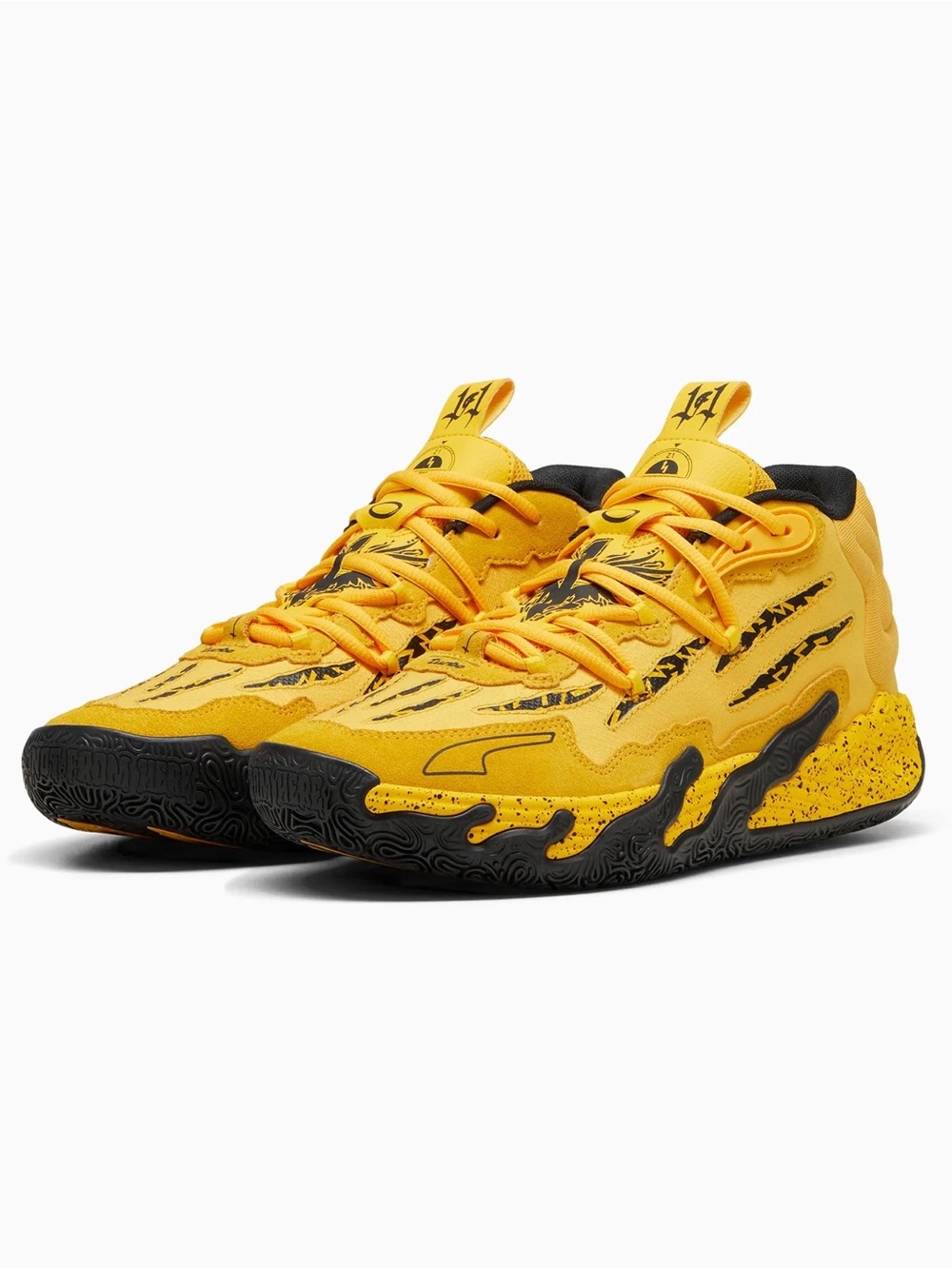 PUMA x Porsche x LaMelo Ball MB.03 "Yellow" Basketball Sneakers Limited Edition